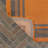 Hastin Modern Border Stripe Orange/Dark Gray Indoor/Outdoor Rug-1182938514