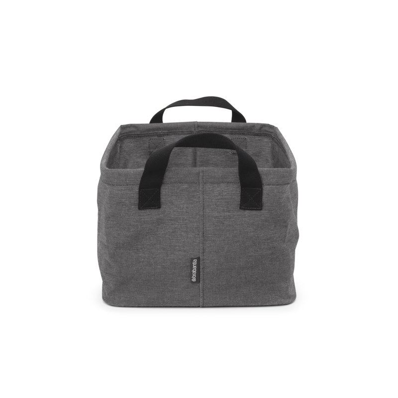 Brabantia Foldable Laundry Basket, Pepper Black