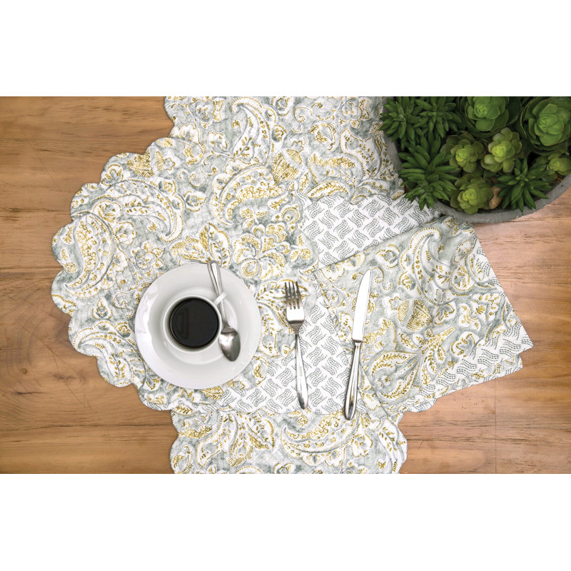 Serviette réversible en coton Jeremey Volterra
