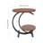 2-Tier Round End Table-667771614-667771555