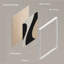 "Modern Abstract Curves", ensemble de 3 reproductions d'art mural encadrées - motif géométrique minimaliste noir, beige et blanc, œuvre d'art contemporaine pour le salon ou le bureau-118383553-118383556