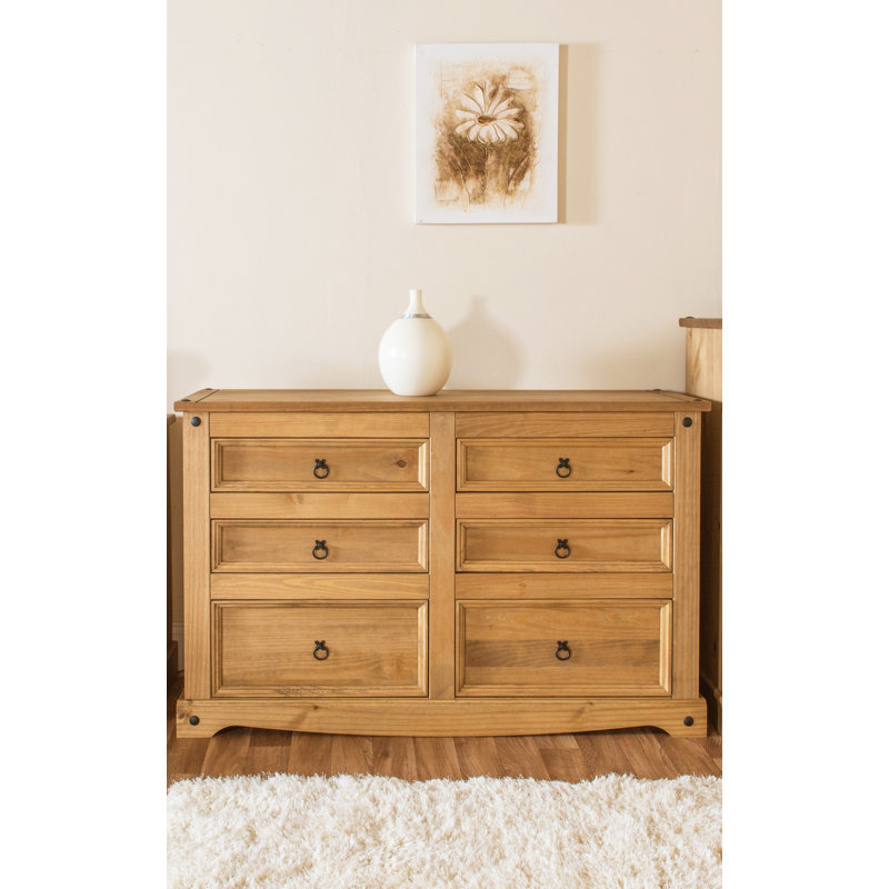 Payton 6 Drawer Double Dresser