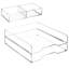 Archuleta Acrylic Stackable Desk Organiser