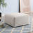 Sofa Ottoman, No Assembly Required,Chenille Fabric