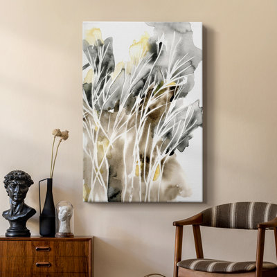 Wispy Weeds I -Custom Wrapped Gallery Cavas