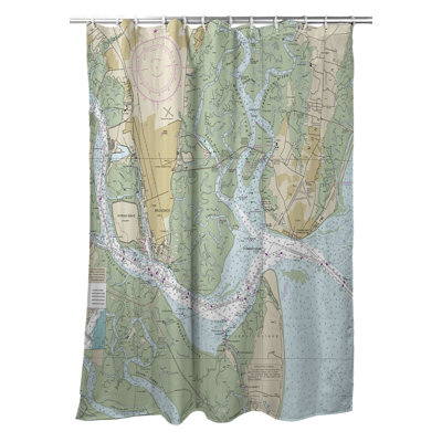 Rideau de douche simple st simon sound ga