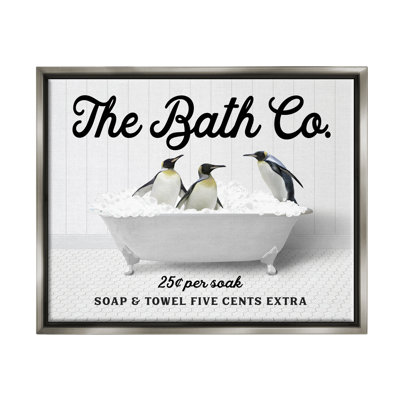 " Bubble Bathtub Penguins "