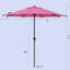 Parasol de marché à manivelle Lyon-169567990-176152204