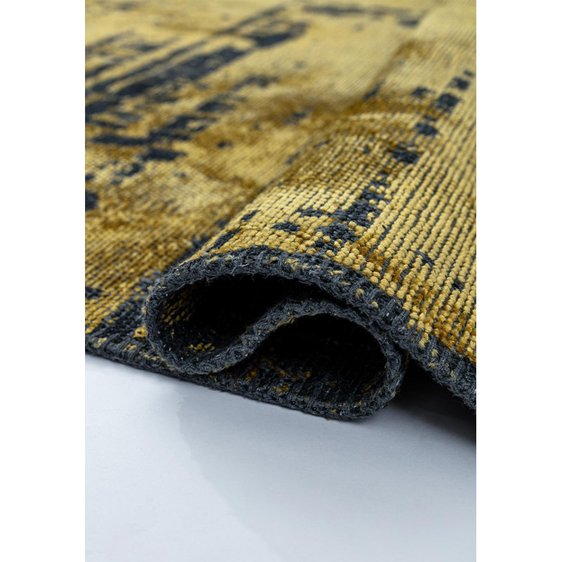 Rapture Abstract Area Rug, Square 9'10"