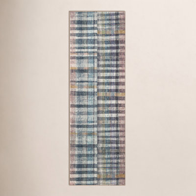 Chris Loves Julia x Loloi Humphrey Blue Yellow Rug