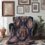 Couverture en sherpa de qualité supérieure Gypsy Soul Bliss Print-453403171