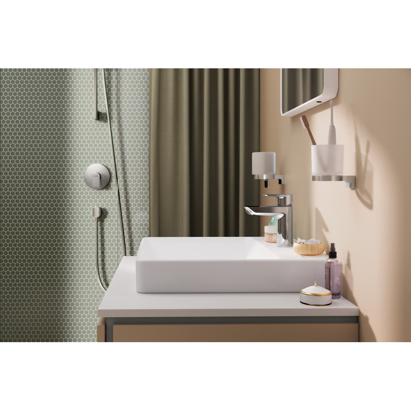 Gobelet en nickel poli hansgrohe AddStoris S, Polished Nickel