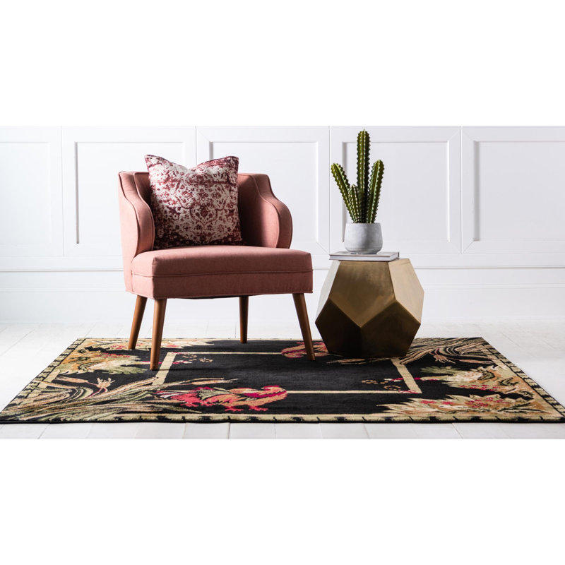 Tapis champêtre Country & Floral, Carré 3 pi 1 po