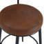 Chaises de bar ergonomiques tendance et confortables, idéales pour les bars et les tables hautes, emballées deux dans une boîte-797678996