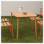 Longue table d'extérieur (rouge) Table de salle à manger Villa-683276178
