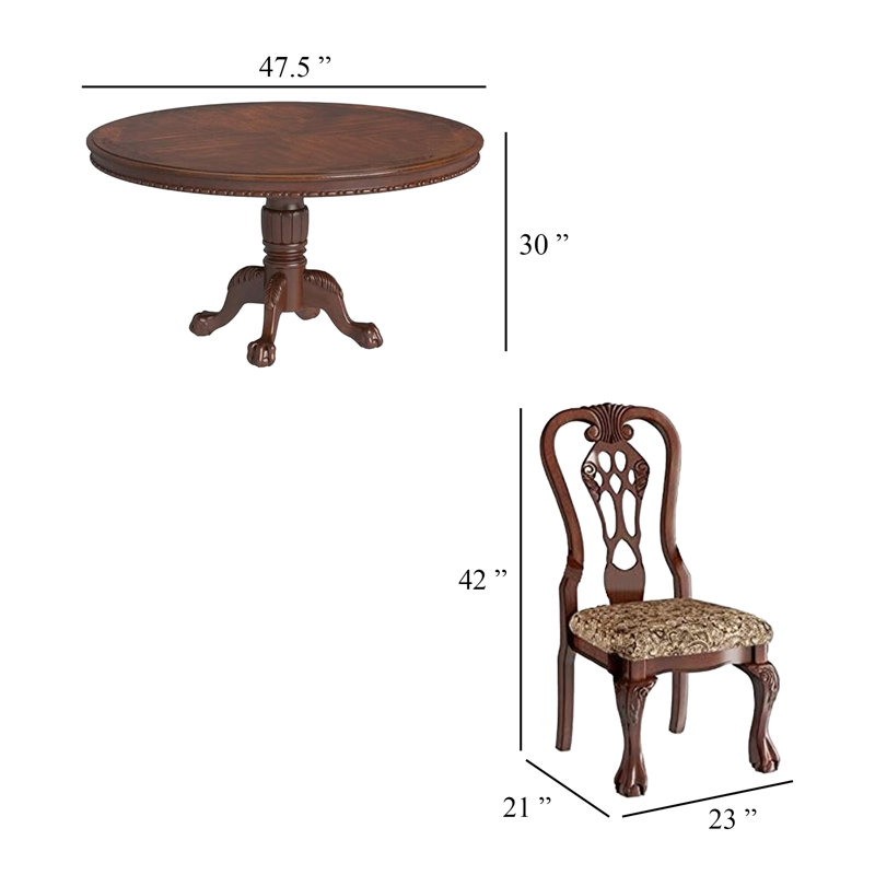 Mina Round 47.5'' Dining Set