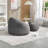 Soft Bean Bag Chair with Footstool Bean Bag Sofa Floor Sofa Floor Chair Large Bean Bag Chair-1634828980