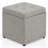 Polyester Upholstered Storage Bench