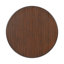Extendable Round Dining Table for 2-4 People - Folding Rubber Wood and MDF Base