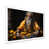 White Single Picture Framed