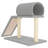 Cat Scratching Post Engineered Wood, Plush, Sisal Medium-921361704