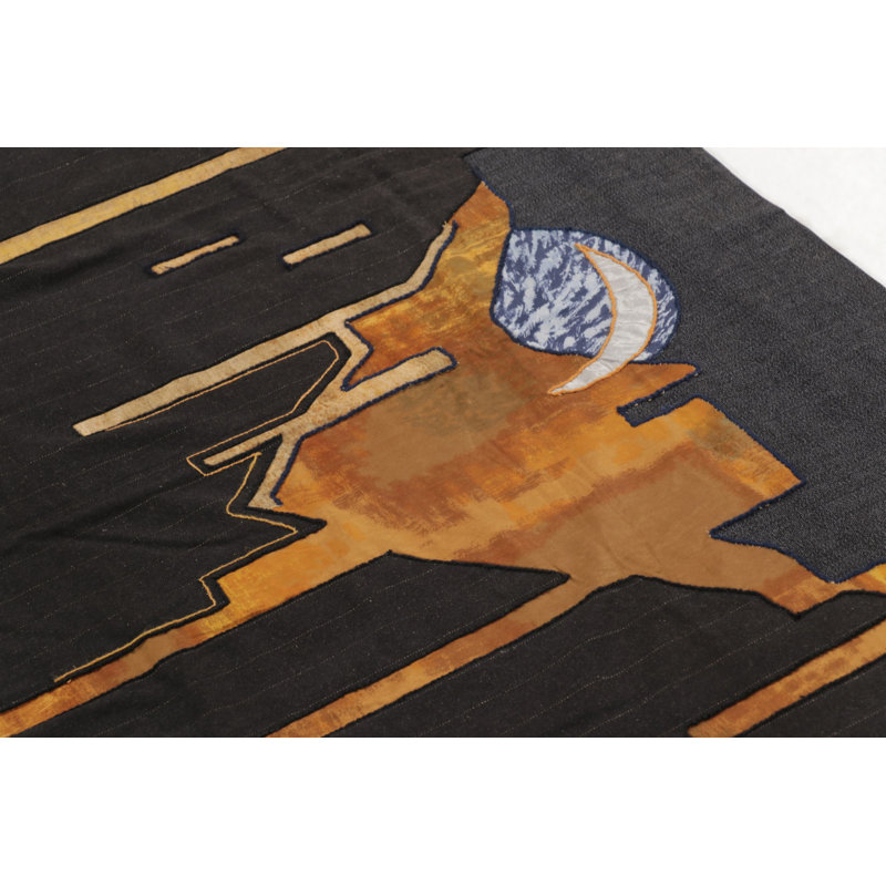Cotton and Silk Area Rug