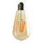 ST64 Dimmable LED E27 Screw Bulb 8W 3 Pack