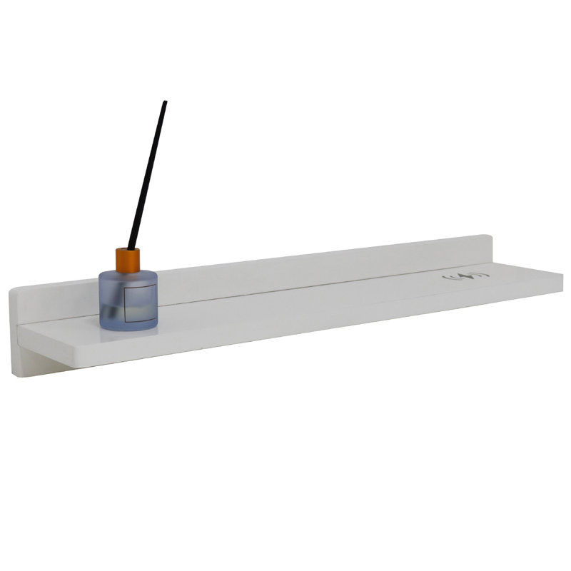 Floating Shelf, White, 3" H x 30" W x 5" D
