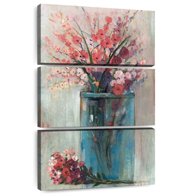 Blue Jar I, 74" H x 48" W
