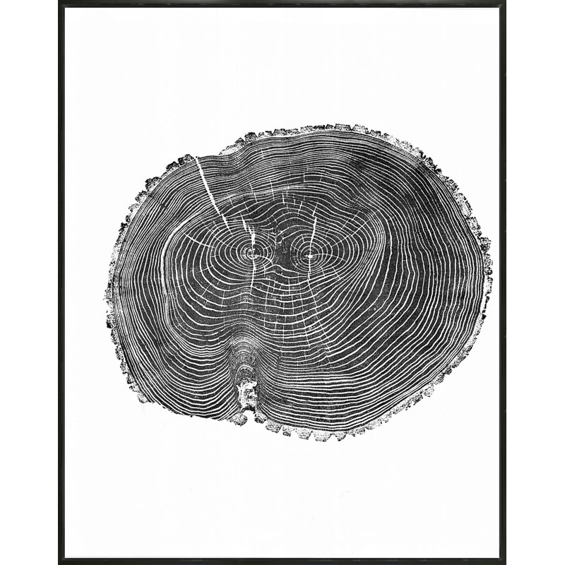 Cendre par Eric Linton - reproduction sur toile, Cadre noir, H 31 po x l 27 po
