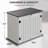 JolyDale 50 in. W x 29 in. D Outdoor Resin Horizontal Storage Shed With Floor