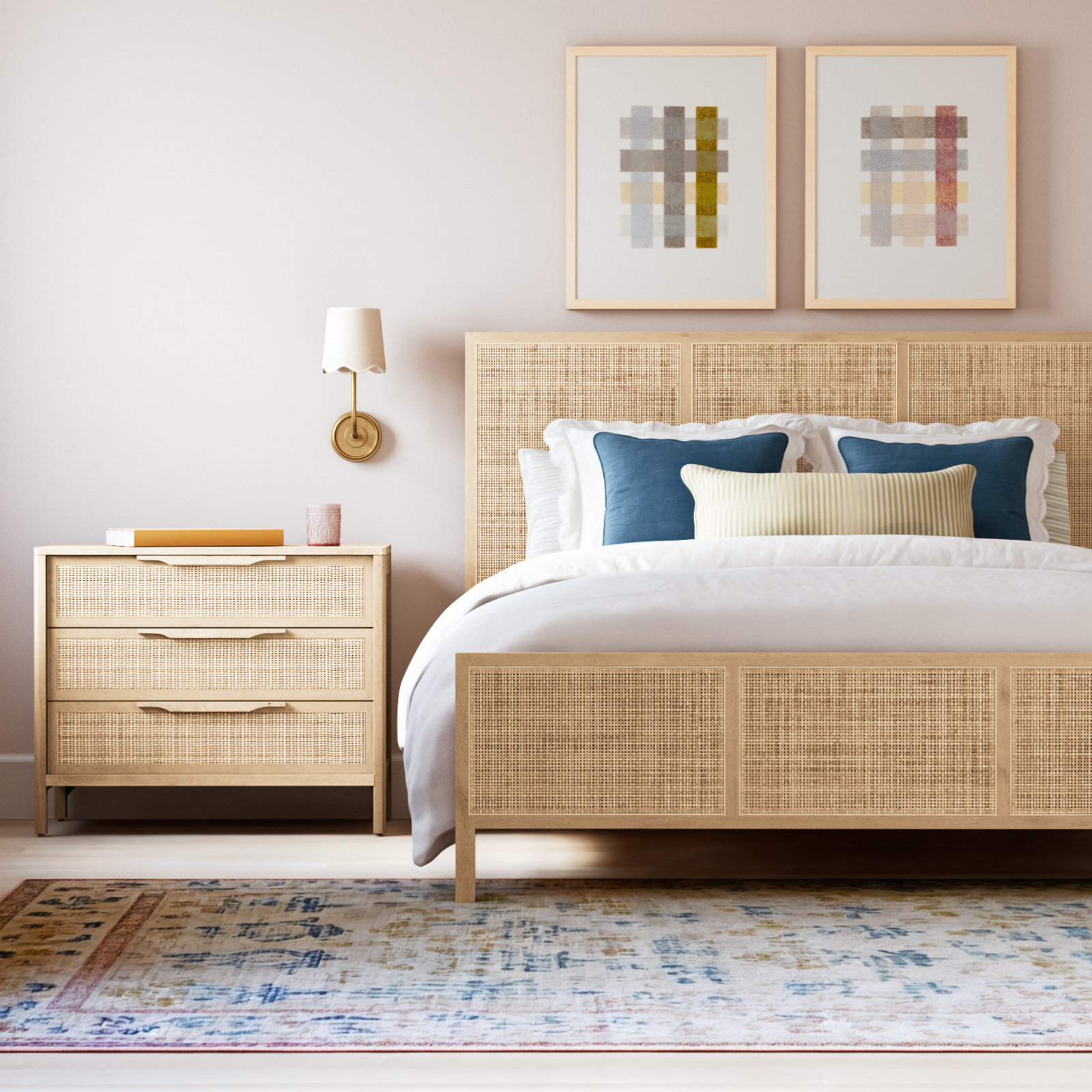 Nellie 32" Mango Dresser, Natural Mango