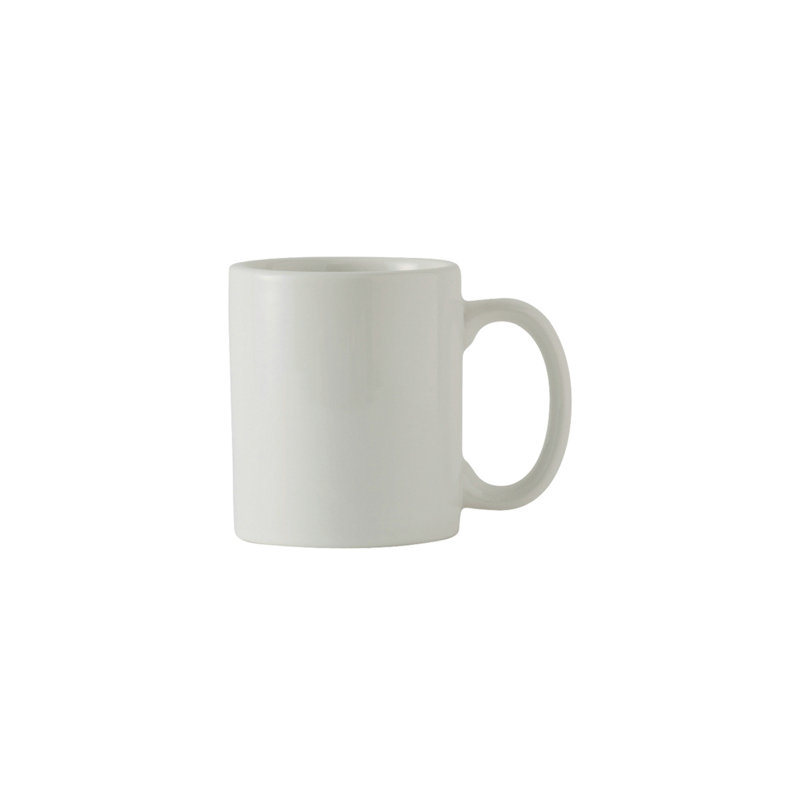 Grande tasse à café c-handle duratux, Blanc