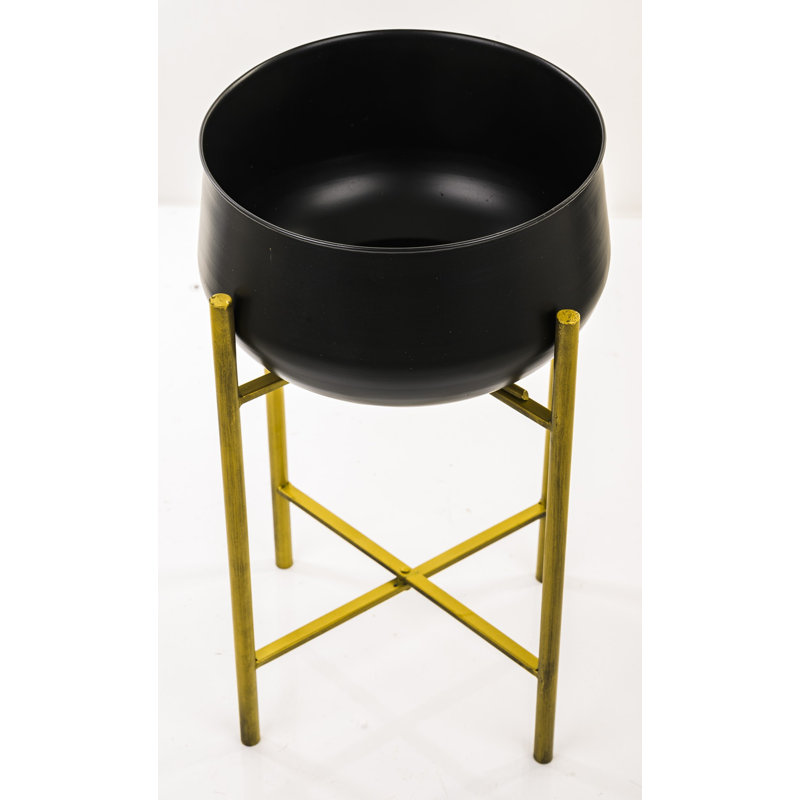 Altti Metal Pot Planter, 54cm H x 31cm W x 31cm D