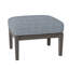 Lattice Aluminum Ottoman - Slate Grey-63361355-62363428