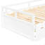 Lit de jour extensible avec couchette, lit de jour en bois avec couchette-124917468
