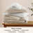 Bedsure Twin Comforter Set - 5 Pieces Beige Twin Bedding Set for All Seasons, Boho Contrasting Design Bed in a Bag with Comforter, Sheets, Pillowcase & Sham-105522615-105522624