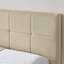 Structure de lit rembourrée en velours polyvalente avec confort et style pour la chambre à coucher et le salon-1480949672