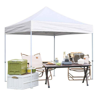 Amaziyah 96 Ft. W x 96 Ft. D Steel Pop-Up Canopy