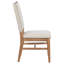 Carlos Beige Upholstered Dining Side Chair(Only Dining Chairs)