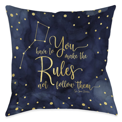 Coussin d'intérieur Make The Rules