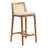 Monarch Wood And Rattan Counter Stool-102521182