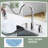 3-hole Pull Down Kitchen Faucet With Soap Dispenser And Unique Individual Handle-123322000