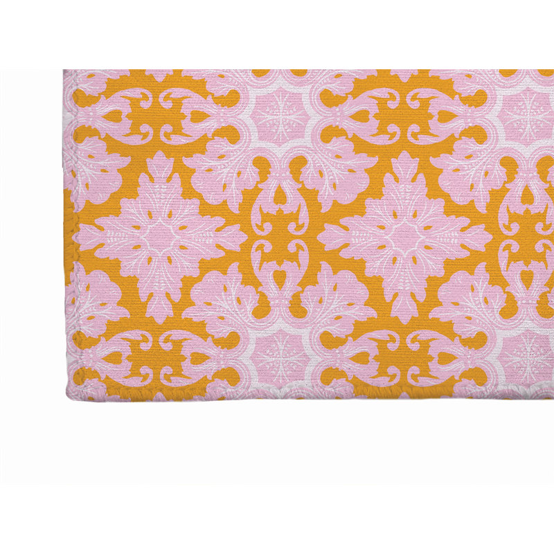Paillasson Damask, Rose, L 24 po x L 36 po