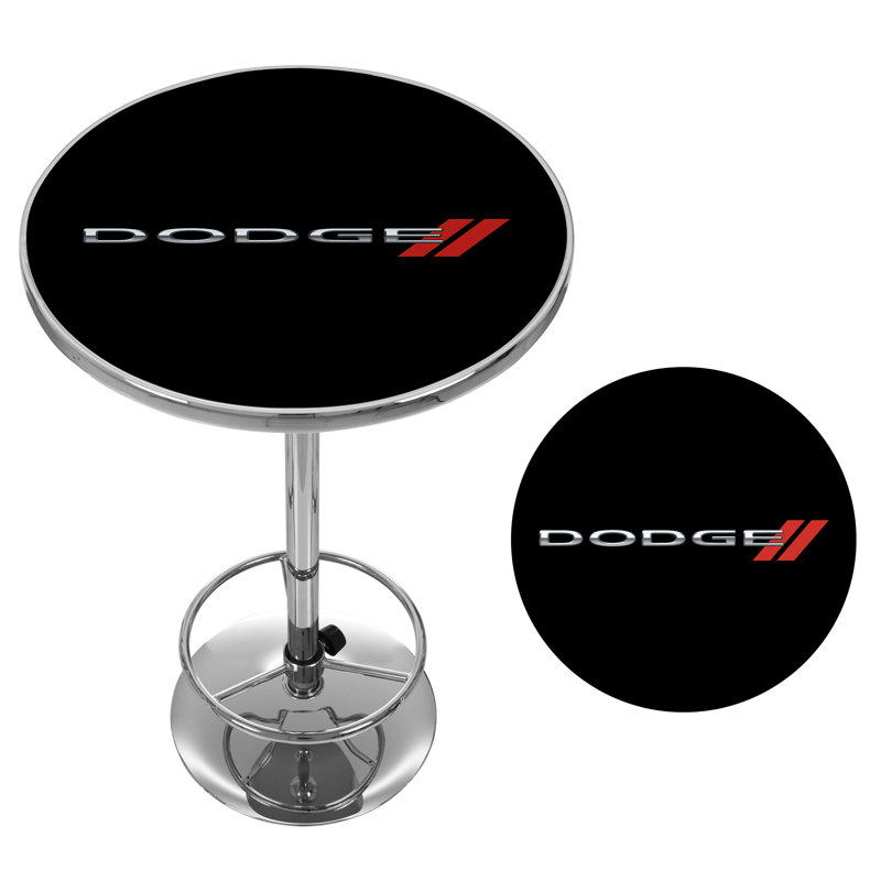 Table de pub à logo dense