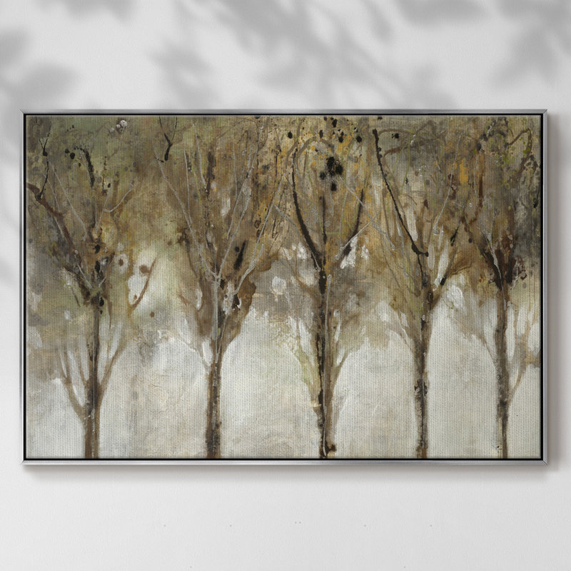 Seeing The Liight, reproduction d'art sur toile, H 25 po x l 37 po x P 2 po, Argent