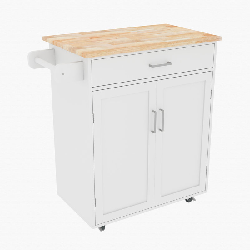 Kiamber Wood Kitchen Cart