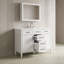 Armoire de meuble-lavabo 48 po avec lavabo, tablettes réglables, 4 tiroirs et 2 portes à fermeture en douceur-133422215