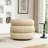 Coyle Artificial Leather Swivel Barrel Chair-1610020307