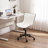Brionni Upholstered Task Chair Swivel Executive Chair Faux Leather Home Office Chair with Wheels-1185120150